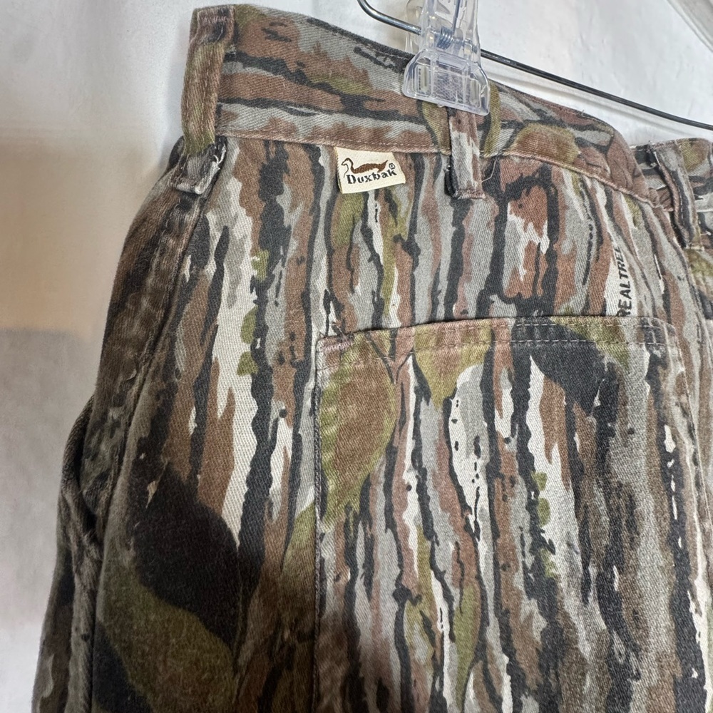 Vintage Duxbak Thinsulate Realtree Camo Winter Hunting Pants Mens 36x32 - Picture 5 of 9